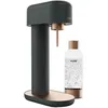 Image de Mysoda Ruby 2 - Machine à eau pétillante design avec une bouteille d'eau en PET (sans cylindre de CO2) - Noir-Cuivre