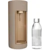 Image de Mysoda Glassy - Machine à eau pétillante avec une bouteille en verre (sans cylindre de CO2) - Latte