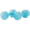 Image de Gymstick Unisexe 72021-3 Active Haltères Vinyle (2 Pièces), Multicolore, 3kg