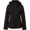 Image de Ice Peak Blouson à Capuche en Softshell pour Femmes Brenham, Noir, 42