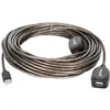 Image de IC Intracom Manhattan Câble USB USB 2.0 USB-A mâle, USB-A Femelle 20.00 m Noir 150958