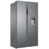 Image de Haier - Réfrigérateur Américain - 2 Portes - Classe Énergétique E - Technologie Total No Frost Multi Air Flow - Inox - 330L + 191L (Congélateur) - 177,5 x 90,8 x 64,7 cm - Modèle HSR3918EWPG