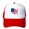 Image de American Mode unisexe Trucker Casquette de baseball réglable Chapeaux, chapeaux Hot vente. - Red, size: One Size