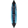 Image de Zray - Kayak Gonflable Roatan 2 Places - PB-ZKK376 - Canoë Kayak Gonflable en 100% PVC avec Pompe à Pieds et 2 Pagaies Double Pale - Jusqu’à 160kg - 376x77cm (148"x30")