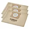 Image de Set de 3 sacs de papier FSC 20L DEWALT pour aspirateurs R 101262 DXV20P