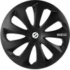 Image de SPARCO SPC1670BK Enjoliveur Sicilia, Noir, Set de 4, 16"