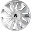Image de SPARCO SPC1490SV Enjoliveur Lazio, Argent, Set de 4, 14"