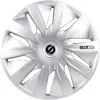 Image de SPARCO SPC1590SV Enjoliveur Lazio, Argent, Set de 4, 15"