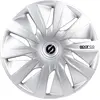 Image de SPARCO SPC1690SV Enjoliveur Lazio, Argent, Set de 4, 16"