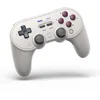 Image de 8Bitdo Manette Bluetooth Pro 2 pour Switch, PC, macOS, Android, Steam et Raspberry Pi (G Classic Edition), gris clair