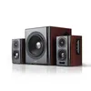 Image de Edifier S350DB Système D'enceintes - Enceintes Étagères Et Subwoofer 2.1, Avec Bluetooth V4.0 AptX En Bois/Noir