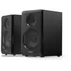 Image de Edifier R33BT - Enceintes d'ordinateur Bluetooth Actives - Haut-Parleur d'étagère 2.0 - Moniteur de Studio alimenté, Noir
