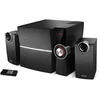 Image de Edifier CX7 - Pack d'enceintes multimédia 2.1, 69W, avec Bluetooth V5.0, subwoofer de 21 cm (8 Pouces) et télécommande Infrarouge : Parfait pour la télévision, Le PC, l'ordinateur Portable, etc.