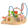 Image de Jouet boulier bébé en bois Looping Perles de Fleurs EverEarth®