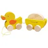 Image de Jouet à trainer Canard et son Oeuf EverEarth - Jouets bois