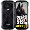 Image de DOOGEE S118 (2024), Helio G99 20GB + 512GB, Batteria 10800mAh / 33W, Rugged 4G Téléphones Portables Débloqués, 50MP (Infrarossi 12MP)+ 8MP + 32MP Smartphones, Android 14 6,58 pollici, NFC Rouge