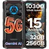 Image de DOOGEE Blade 20 Play Telephone Portable Incassable 5G,32GB+256GB,10300mAh/33W,Smartphone Incassable Dimensity 7050,125dB Speakers, Effet Lumière LED,Smartphone Android 15,Caméra 50MP/WIFI6/NFC/Face ID