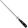 Image de MasterPro Foodies | Fusil à aiguiser Chaira | En acier inoxydable double forgeage | Manche ergonomique et équilibré en ABS | Ustensiles de cuisine | Matériaux robustes | Facile à nettoyer
