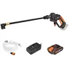 Image de WORX - Nettoyeur à pression et pulvérisateur portable sans fil Hydroshot 20V-2Ah - WG620E (Livré avec batterie et chargeur, set d'accessoires)