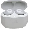 Image de JBL Tune 120TWS   Ecouteurs Pure Bass sans fil   Appels stéréo mains libres grâce au bluetooth   Autonomie pendant 16 hrs avec l'étui de recharge   Blancs