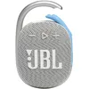 Image de JBL Clip 4 ECO, Enceinte Bluetooth portable, étanche à l'eau et à la poussière, Mousqueton intégré, Autonomie 10h, Blanche