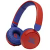 Image de JBL JR310BT   Casque sans fil avec micro pour enfants   Léger, confortable et pliable   Avec volume limité à 85 dB   Autonomie de 30 hrs   Livré avec un jeu d’autocollants   Rouge