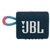 Image de Enceinte portable étanche sans fil Bluetooth JBL Go 3 Bleu et Logo Blanc en occasion ou reconditionné