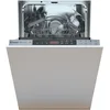 Image de Candy Brava CDIH 2T1047 Lave-vaisselle Slim à encastrer, rétractable, 10 couverts, 8 programmes, Touch, Départ retardé, 44,8 x 55,5 x 81,6 cm, argenté
