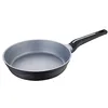 Image de Bistro Grey - poêle de 32 cm - aluminium coulé - Intérieur en acier quantanium - Matte - point d'induction extérieure - Mango noir à touche douce