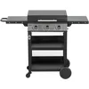 Image de BIGHORN Plancha gaz de 3 brûleurs avec chariot et couvercle;7.2kw