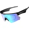 Image de Blackview D2   Lunettes de Sport Connectées UV avec Son Stéréo Ouvert et Appels Bluetooth, Bleu BD2_BLU