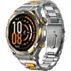 Image de Blackview W90 Pro   Montre Connectée GPS Outdoor avec Écran AMOLED 1,43"   Lampe Torche LED Intégrée, Argent BW90P_SIL