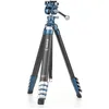 Image de Benro CyanBird Trépied en fibre de carbone 5 sections avec tête FS20PRO 2 en 1 (TCBC15FS20PROC)