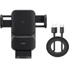 Image de Baseus Car Mount Wireless Charger Wisdom Auto Alignment Air Outlet Base QI 15W Black (CGZX000001)
