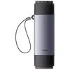 Image de Baseus Lite Series SD/TF Memory Card Reader, USB + USB-C (Gray)