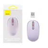 Image de Wireless Mouse Baseus F01B Tri-Mode 2.4G BT 5.0 1600 DPI (Purple)