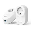 Image de Tenda PH6 Kit CPL 1000Mbps avec 1 Port Gigabit et Prise Intégrée, kit de 2 boîtiers CPL, Compatible avec Tous Les boîtiers, Plug and Play, Prise EUug, Idéale pour caméra, IPTV, Xbox