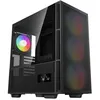 Image de Boîtier PC gaming DeepCool CH560 Digital moyen tour noir RGB avec panneau latéral acier en occasion ou reconditionné