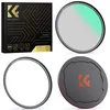 Image de K&F CONCEPT Filtre 62mm Black Mist 1/4 Magnétique Black Diffusion Installer Rapide avec Bague Base et Bouchon Devant en métal pour Objectif Appareil Photo Numérique