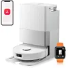 Image de roborock Qrevo Edge S5A Aspirateur Robot 18500 Pa, Robot Aspirateur Laveur avec Double Système Anti-Enchevétrements, DuoDivide Brosse & FlexiArm Serpillière, ChÃssis AdaptiLift. Lavage à l'eau Chaude