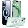 Image de Coque intégrale TORRAS iPhone 15 Plus MagSafe + support transp
