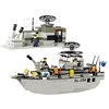 Image de SLUBAN BRICKS, Army Patrouille Maritime 449 pièces Jeux de Construction (AJ 1)