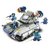 Image de SLUBAN BRICKS, Police Tanque Missiles 273 Pièces Jeux de Construction (AJ 1)