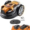 Image de Lawnmaster OcuMow®16 Robot Tondeuse sans Fil pour Tondeuse à Gazon autopropulsée jusqu'à 200  , évite Les Obstacles, sans câble de limitation VBRM16 Plus