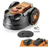 Image de LawnMaster OcuMow® Robot Tondeuse Autonome sans câble périphérique Jusqu’à 250 m², Navigation visuelle, Tonte systématique en Bandes parallèles, détection Automatique des Obstacles, Drop & Mow