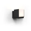 Image de LUTEC 5193803012 Wandlampe, Fonte d'aluminium, Noir Mat, 148x100x116