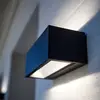 Image de LUTEC Applique LED Gemini, 22 cm, 3 000 K, noire