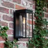 Image de LUTEC Applique d'extérieur solaire FLAIR, noire, 29 cm, avec capteur, IP44