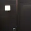 Image de Applique murale extérieure solaire LED 1000 lm avec détecteur de mouvement IP54 noir Lutec Doblo