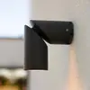 Image de LUTEC Applique d'extérieur TUBON, gris foncé, Ø 6 cm, métal, IP54, GU10